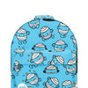 Mi Pac X Mr Men Backpack Mr Bump Blue