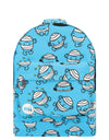Mi Pac X Mr Men Backpack Mr Bump Blue