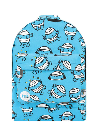 Mi Pac X Mr Men Backpack Mr Bump Blue